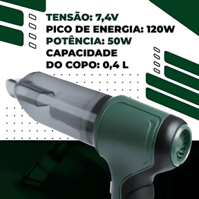 Aspirador de Pó e Soprado 5 Em 1 - Power Clean
