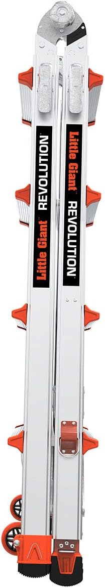 Little Giant Ladder 12017-801 Revolution M17 with Ratcheting Levelers