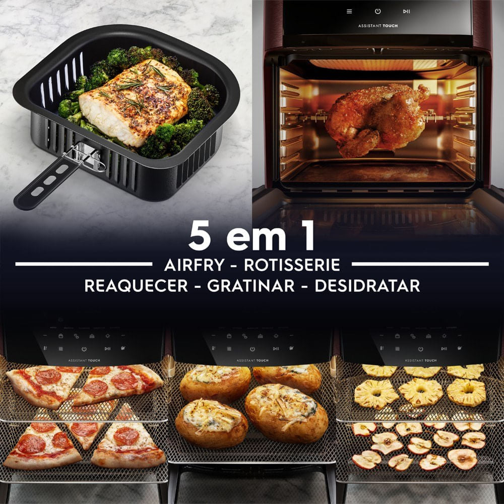 Air Fryer Oven Electrolux 12l Digital Experience 17 Bivolt