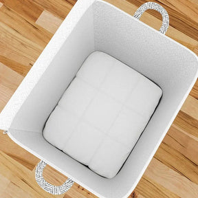 Kit com 3 Sacos organizadores em TNT para Edredons com Tampa, Zíper e Dobrável À prova de Poeira